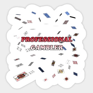 Pro Gambler Sticker